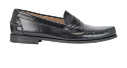 Miu Miu Loafers, Mens, Leather, Black, UK11, 2*