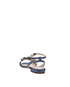 Miu Miu Crystal Embellished Flat Sandals, back view