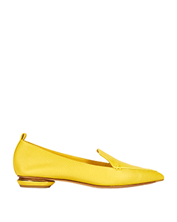 Nicholas Kirkwood Loafers, Leather, Yellow, B, 6