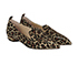 Nicholas Kirkwood leopard print flats, side view