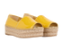 Prada Peep Toe Espadrilles, side view