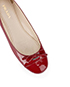 Prada Red Patent Leather Ballerina, other view