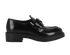 Prada Chocolate Loafers, front view