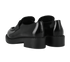 Prada Chocolate Loafers, back view