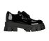 Prada Monolith Lace Up Platform Loafers, front view