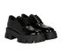 Prada Monolith Lace Up Platform Loafers, side view