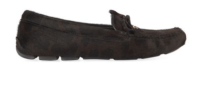 Prada Pony Hair Loafers, front view