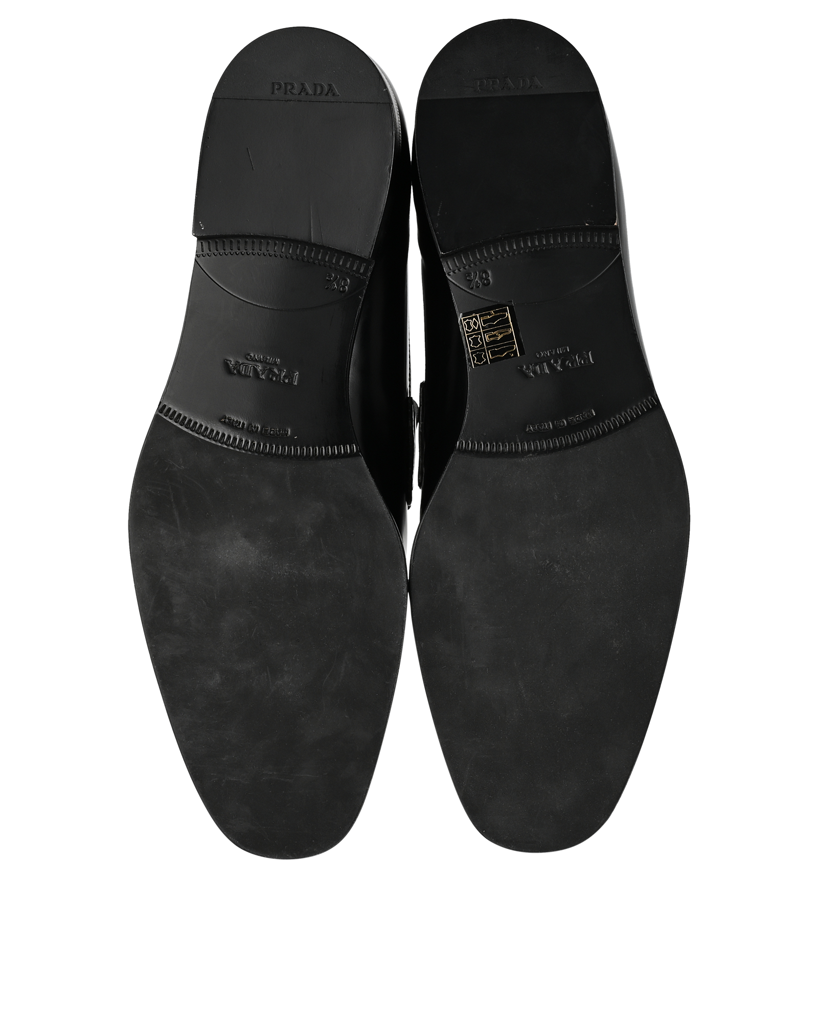 Prada Loafers, &pound;295, Shoes, Black, Leather, Top view