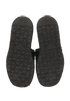 Prada Crochet Flatform Slides, &pound;395, Shoes, Black, Raffia, Top view