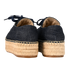 Prada Denim Espadrilles, &pound;220, Shoes, Blue, Cotton/Leather, Back view