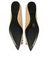 Roger Vivier Flower Strass Buckle Ballet Flats, top view