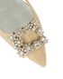 Roger Vivier Flower Strass Buckle Ballet Flats, other view