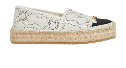 Salvatore Ferragamo Gancini Espadrilles, front view