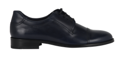 Salvatore Ferragamo Oxford Shoes, Mens, Leather, Navy, UK 9, B, 3*