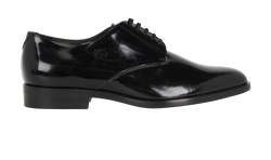 Saint Laurent Derby Shoes, Leather, Black, UK6.5, DB, 3*