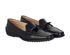 Tods T Bar Bow Loafers, side view