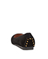 Tod's Studded Demi Wedge Ballerina Flats, back view
