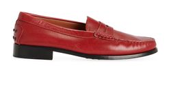 Tods Driving Shoes, Leather, Red, UK 5.5, B, 3*