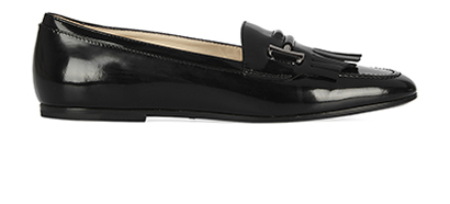 Tods Brogue Flats, front view