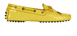 Tods Gommino Loafers, Patent Leather, Yellow, 3.5, DB/B, 3*