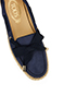Tod's Navy Espadrille Shoes, other view