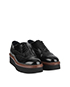 Tod's Leather Platform Brogues, side view