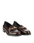 Tod's Brown Moccasin Shoes, side view