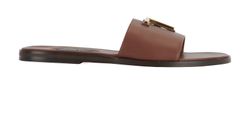 Tom Ford Brighton Sliders, MENS, Leather, Brown, UK9, DB, 3*