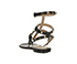 Valentino Rockstud Strappy Sandals, back view