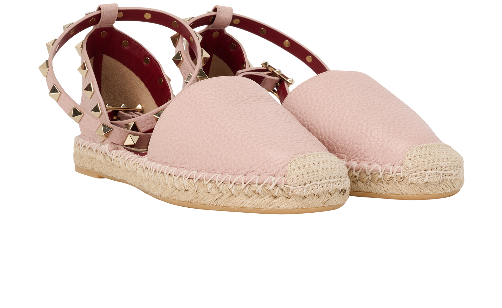 Valentino Garavani Espadrilles, &pound;170, Shoes, Pink, Leather, Side view