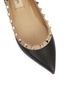 Valentino Rockstud Pointed Toe Ballerina, other view