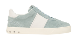 Valentino Garavani Sneaker, Leather/Suede, Blue/White, B, UK4, 3*