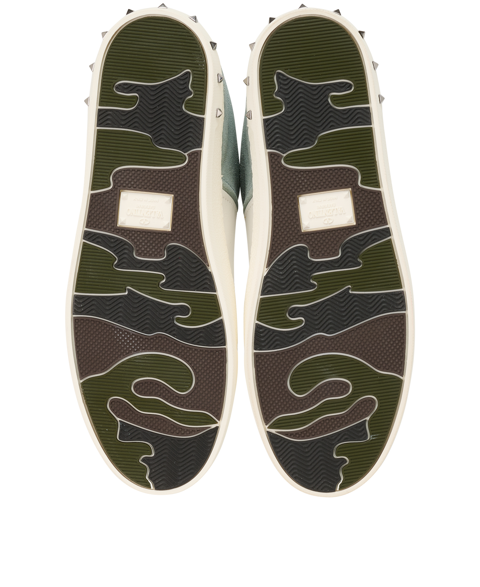 Valentino Garavani Sneaker, &pound;170, Shoes, Blue/White, Leather/Suede, Top view