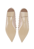 Valentino Rockstud Flats, top view