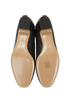 Valentino Tango Ballet Flat, &pound;375, Shoes, Black, Leather, Top view