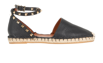 Valentino Rockstud Espadrilles, front view