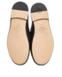 Valentino V Logo Open Back Loafers, top view