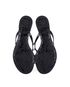 Valentino Bow Rockstud Slippers, top view