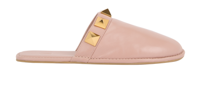 Valentino Rockstud Clogs, front view