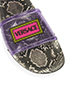Versace Snake Printed Slides, other view