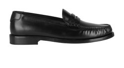 Yves Saint Laurent Monogram Loafers, Leather, Black, UK6.5, B/DB, 5*
