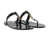 Saint Laurent Cassandre Sandals, side view