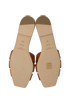 Saint Laurent Tribute Flat Sandals, top view