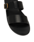 Saint Laurent IOS Buckle Sandals, &pound;350, Shoes, Black, Leather, Other view