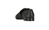 Chanel Lace Up Patent Cap Toe Shoes, back view