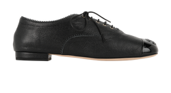 Chanel CC Logo Oxford Shoes - Size Womens 6