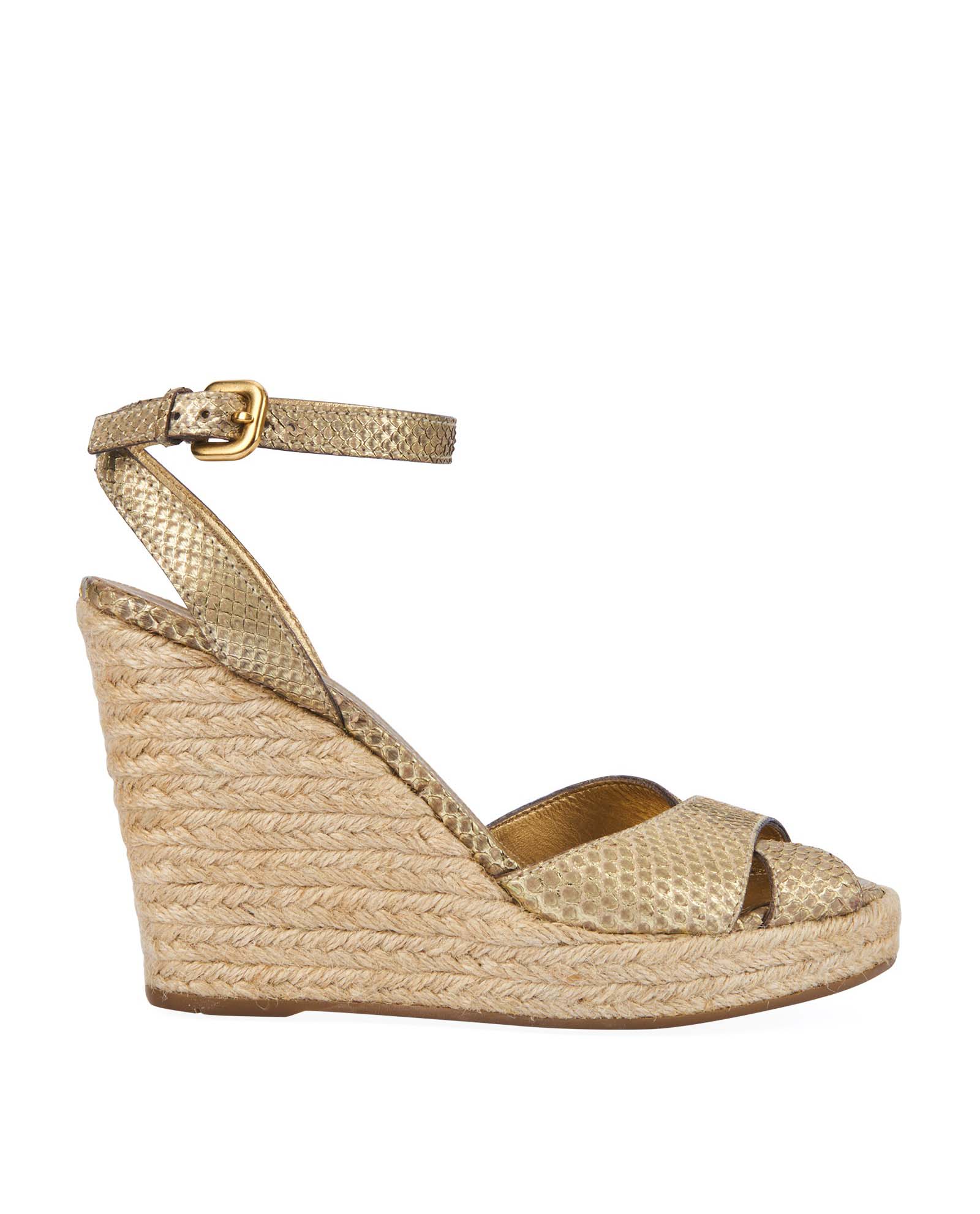 Prada sales espadrille wedge