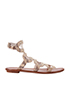 Sergio Rossi Arabe Gladiator Flat Sandals, front view