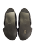 Jil Sander Nappa Thick Cross Strap Slide, &pound;40, Shoes, Black, Leather, Top view