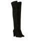 Jimmy Choo Knee High Crystal Boots, side view